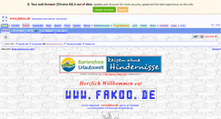 Desktop Screenshot of fakoo.de