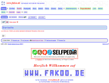 Tablet Screenshot of fakoo.de
